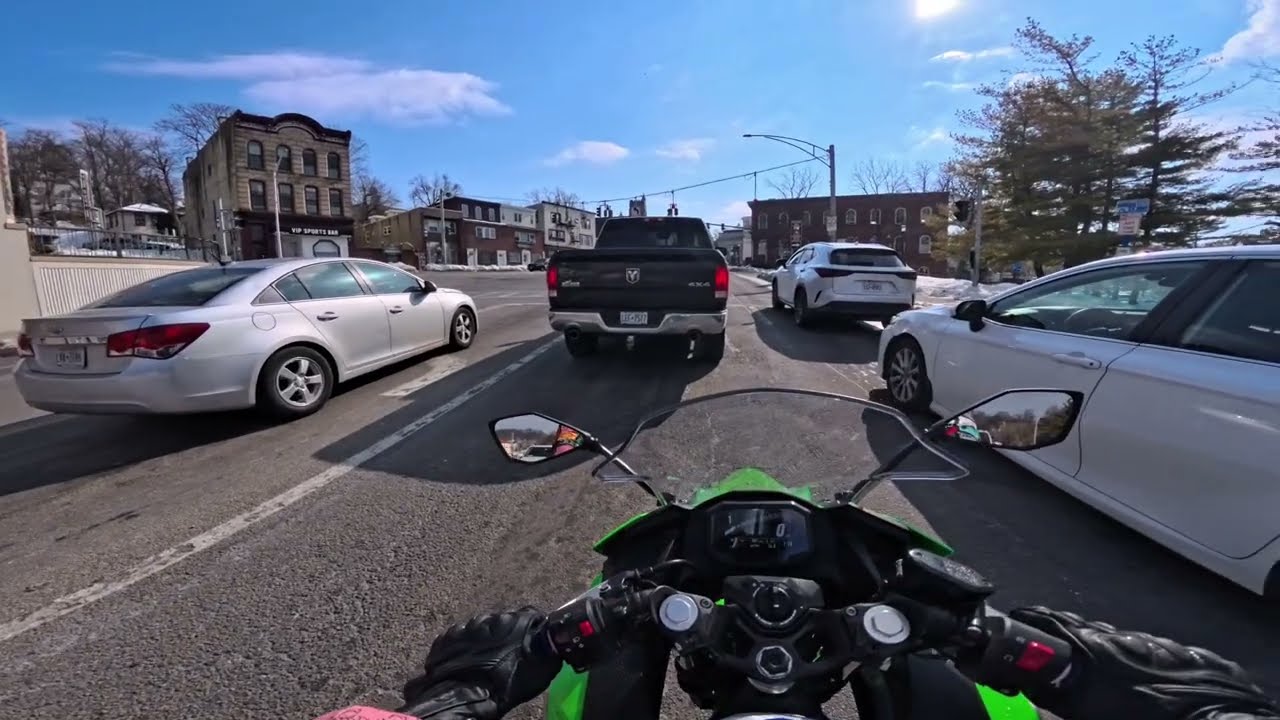 First Ride from Dealership on my 2024 Ninja 500 SE