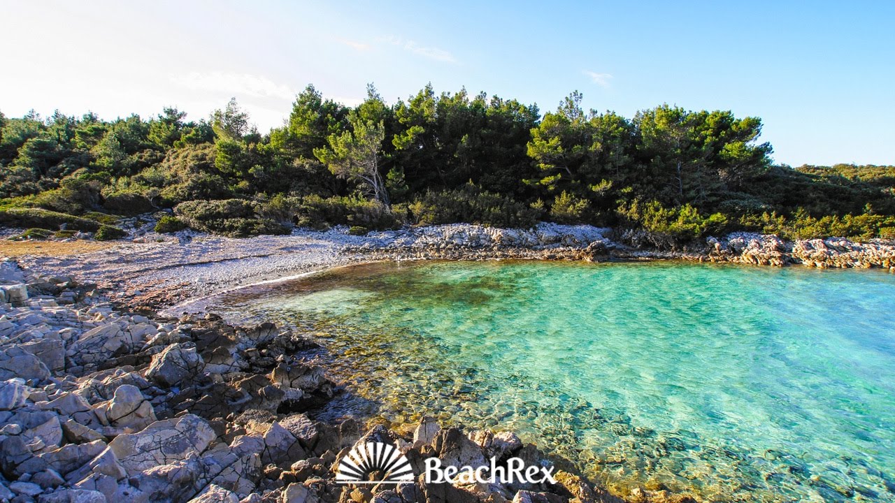 Beach Periska Punta Kriza Island Cres Croatia Youtube