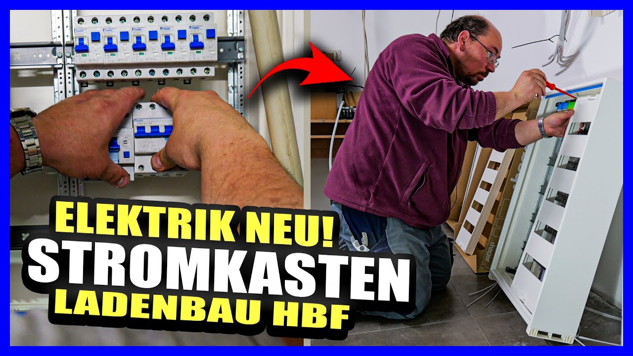 Der VERTEILERKASTEN ist eine KATASTROPHE & RONNY tauscht ALLES im Hauptbahnhof | Home Build Solution