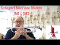 Comparaison des trompettes schagerl james morrison entre jm1 et jm2 en vente chez austin custom brass