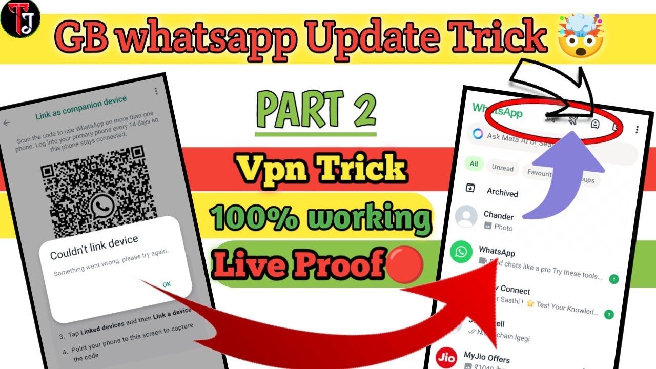 GB Whatsapp Link Device New Method Solution 2024 GB Whatsapp