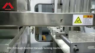 HSC-720 multi-function Vacuum forming machine