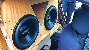 LITTLE CAR FLEXING HARD WITH 2 18S DESTRUCTION!!!