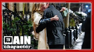 Carrie and Aidan! SJP and John Corbett Kiss While Filming 'AJLT'