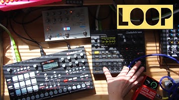 Elektron digitakt,analog rytm JAM with BOSS RC-1 Vocal  "Loops" 01/05/21 PM 14:30