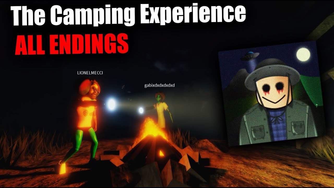 The Camping Experience La Experiencia De Acampar ROBLOX TODOS LOS 