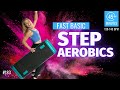 45 Min Fast Basic Step aerobics Cardio Workout  💦CDornerFitness #183 💦