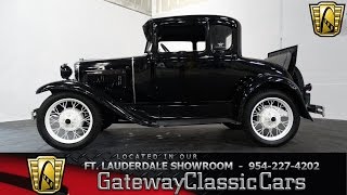 stock#171 FTL - 1930 Ford Model A 4 Cylinder L Head 3- Speed Manual