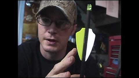 Fletching an arrow using Fusion Vanes