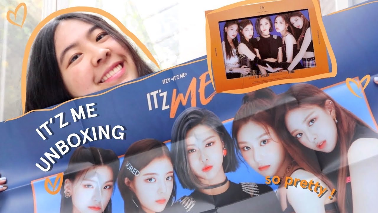 SUPER late ITZY IT'Z ME album unboxing! + pre-order benefit (Paris et ...