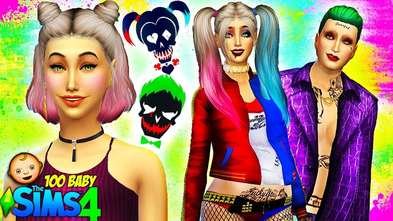 😍JINX BECOMES A TEEN💁‍♀️ The Sims 4: 100 Baby Challenge HARLEY QUINN AND  JOKER Ep 47 - YouTube