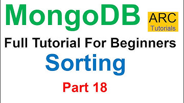 MongoDB Tutorial For Beginners #18 - Sorting in MongoDB