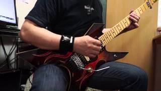 Video thumbnail of "HEAVY CHAINS / LOUDNESS  Guitar Cover"