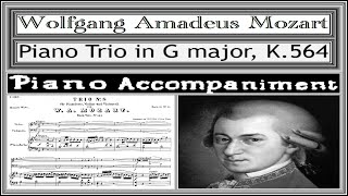 Mozart, Piano Trio in G major. 564 [Piano Accompaniment]