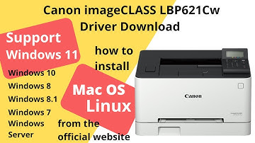 Canon imageCLASS LBP621Cw Driver Download and Setup Windows 11 Windows 10, Mac 14, Mac 15