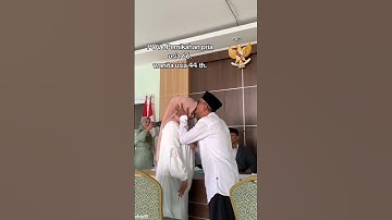 pengantin viral beda usia‼️‼️#pengantinviral #pengantin #nikah #wedding #viraltiktok #salahmusendiri