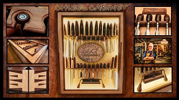 Chisel Cabinet ~ Curly Maple & Walnut  ~ Dovetail Artisan