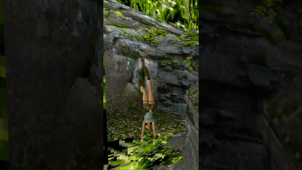 I don't know why she did that #tombraider #tombraiderremastered