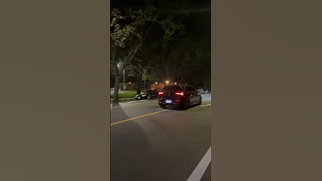 MK8 GTI drive by with cold air intake + pops and bangz ! 💥