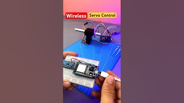 Control Servo Motor Wirelessly with ESP32 & MPU9250  #arduino #experiment  #robotics