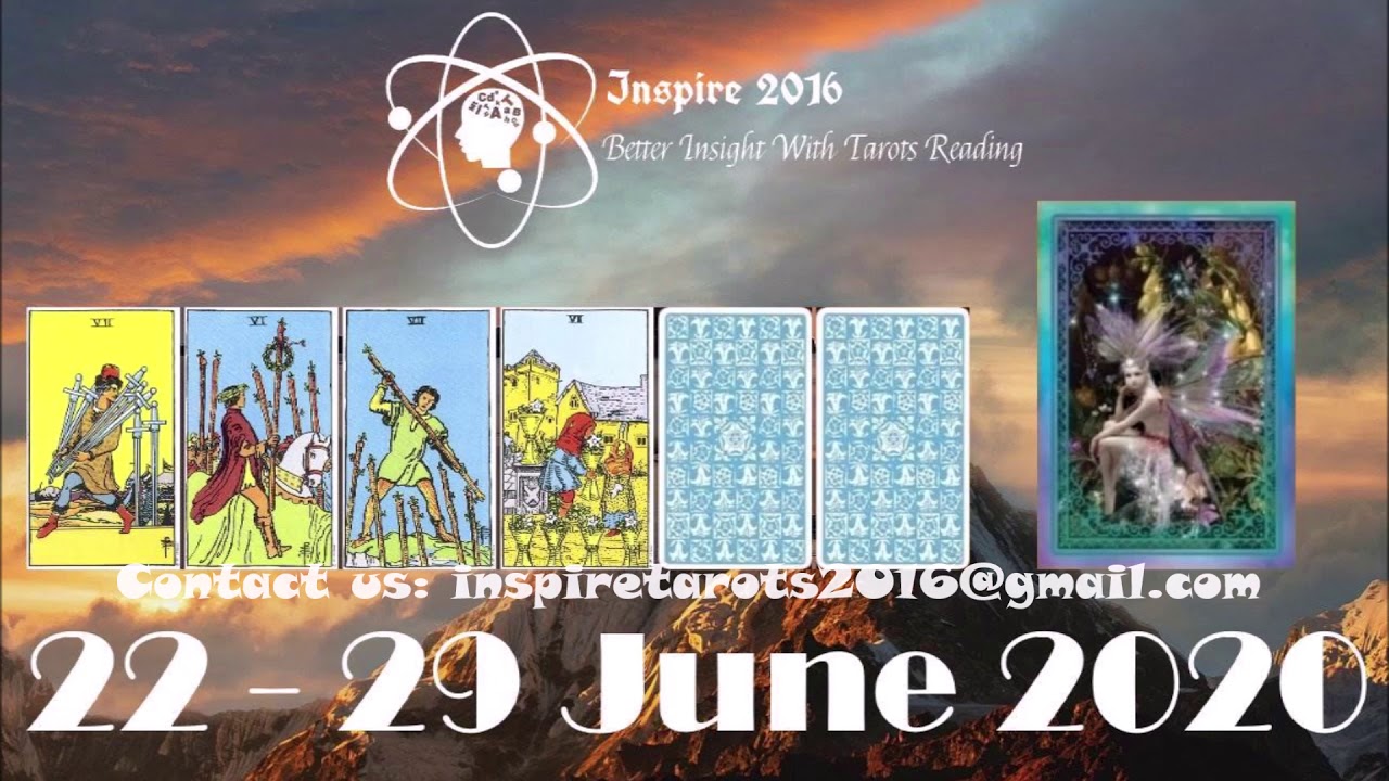 PISCES WEEKLY TAROT ASTROLOGY HOROSCOPE 22 29 JUNE 2020 YouTube