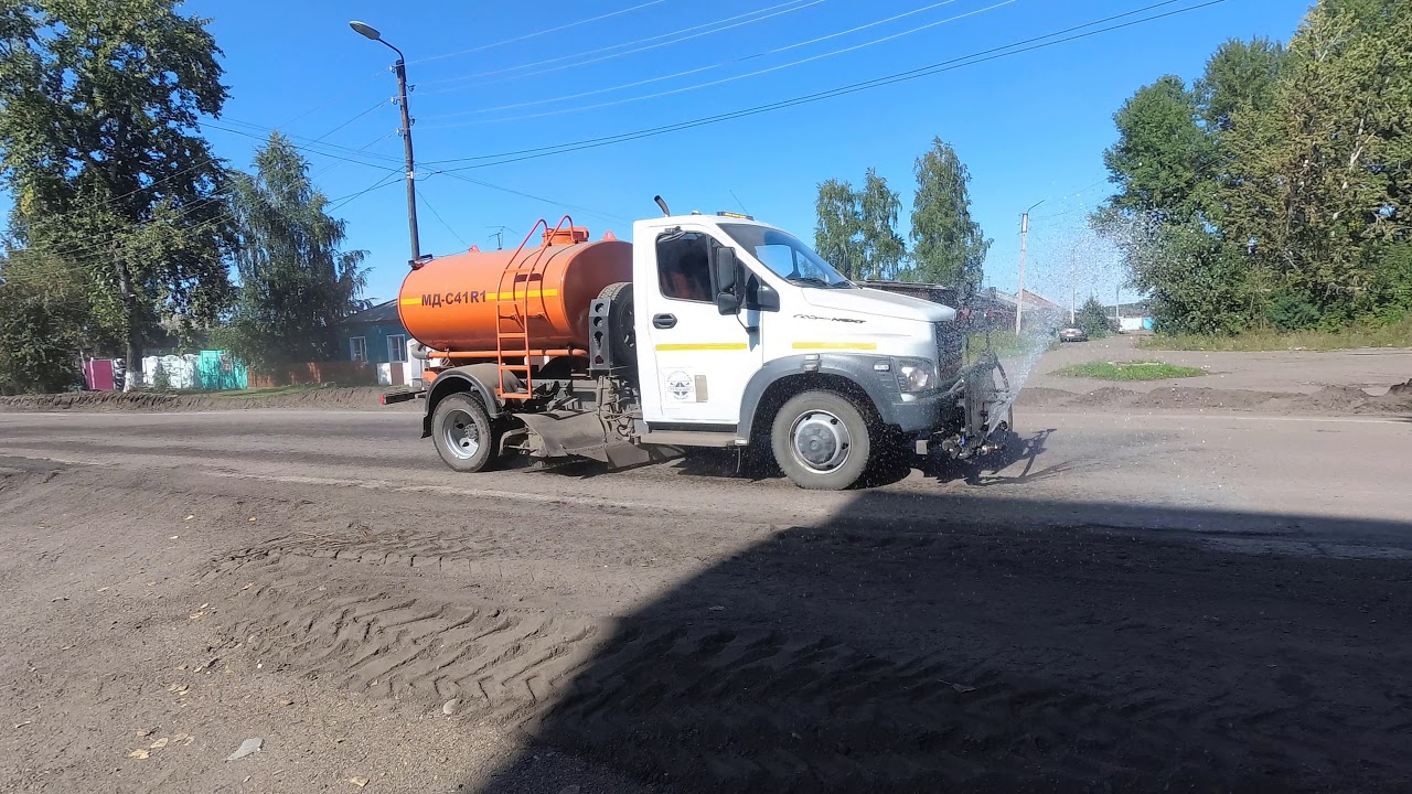 КАНСК РЕМОНТ ДОРОГИ ПОС СТРОИТЕЛЕЙ 2019 09 09 - YouTube