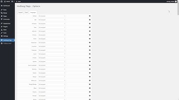 Hreflang Flags - Configure the Languages