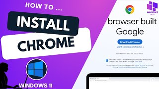 install google chrome on windows 11