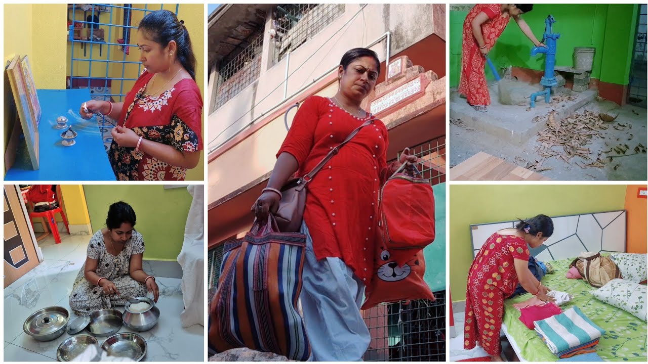 চারটে ব্যাগ নিয়ে ভর দুপুরবেলা বাড়ি ছাড়লাম..আমাকে খারাপ কমেন্ট করা..আজ তোমাদের একদিন কি আমার একদিন