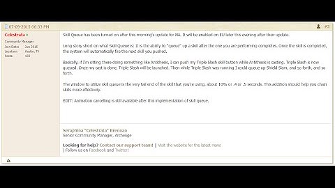 Skill Queue Archeage