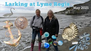 Larking on the Beach at Lyme Regis - (Revised Version) Dinosaurs, Fossils & Fascinating History