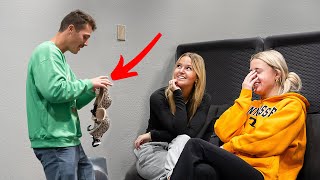 Giving Strangers AWKWARD Christmas Presents!!