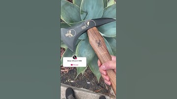 vikingaxe Damascus steel viking axe #shots #shots#vikings #axe #damascusaxe #viral #knife