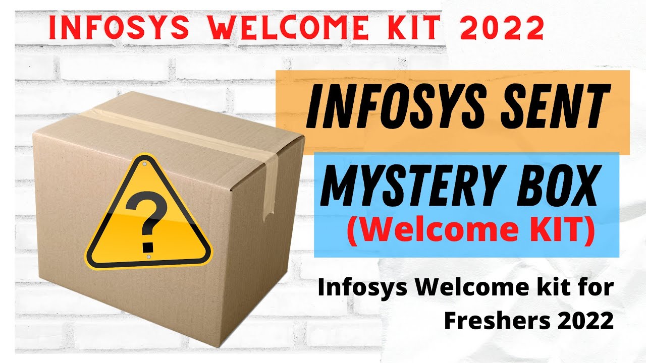 Infosys Kit? I received a Package from Infosys. Any changes