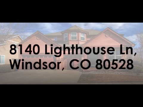 8140 Lighthouse Ln, Windsor, CO home video tour
