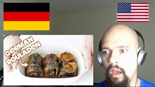 American Reacts To German Beef Rouladen Recipe