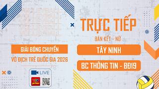 🔴LIVE: TAY NINH vs BC THONG TIN - BD19 | SEMIFINAL - WOMEN'S 2026 NATIONAL YOUTH VOLLEYBALL CHAMP... screenshot 4