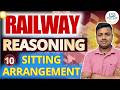 RRB Group D Exam (রেলের গ্রুপ ডি) । SETTING ARRANGEMENT (বসার স্থান নির্ণয়)। CLASS - 10। 2026 ।
