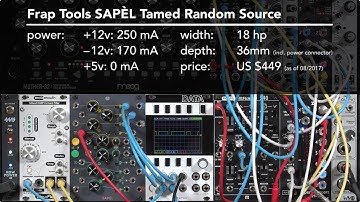 Frap Tools SAPÈL 1/4: Demo + Overview (LMS Eurorack Expansion Project)