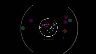 Bouncing Ball Animation #adhd #space #asmr #bouncingball #python #filter #bouncingballanimation