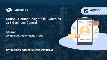 Outlook-contactinzichten in Dynamics 365 Business Central