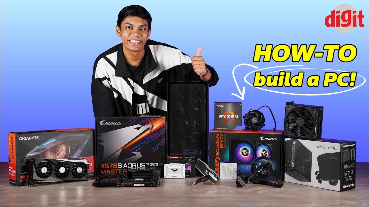 How to build a PC (in Hindi) - YouTube
