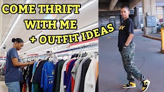 Come Thrifting With Me + Styling My Finds Ft. Poshmark