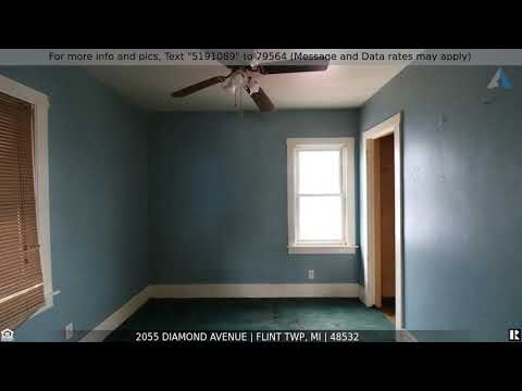 2055 DIAMOND Avenue, Flint Twp, MI home video tour