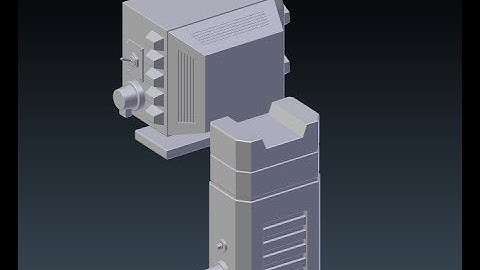 Blender: Modeling an Alien Motion Tracker (Part 4)