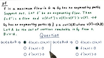 Flows Across the Cut Solution - GT - Computability, Complexity, Theory: Algorithms