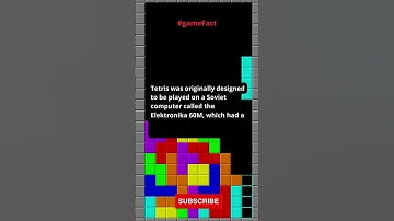 Tetris was originally designed for a Soviet computer #shorts