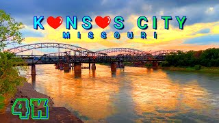 Kansas City Walk Part 2, Missouri USA 4K - UHD