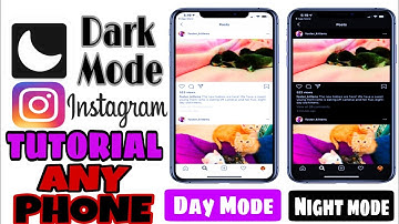 Dark Mode In Instagram Tutorial | Any Android Or IOS Phone