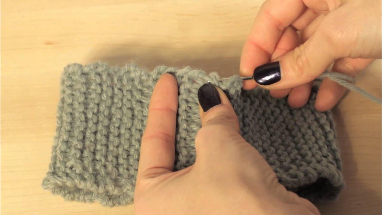 How to Knit: Finishing/Sewing Pieces Together – Lion Brand Yarn